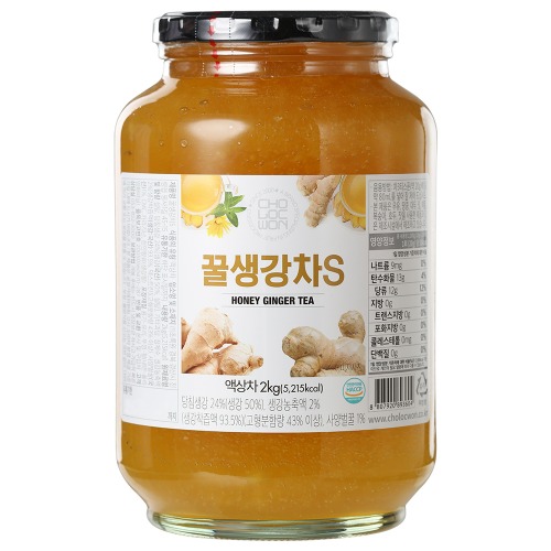 초록원 꿀생강차S 2kg [대용량]